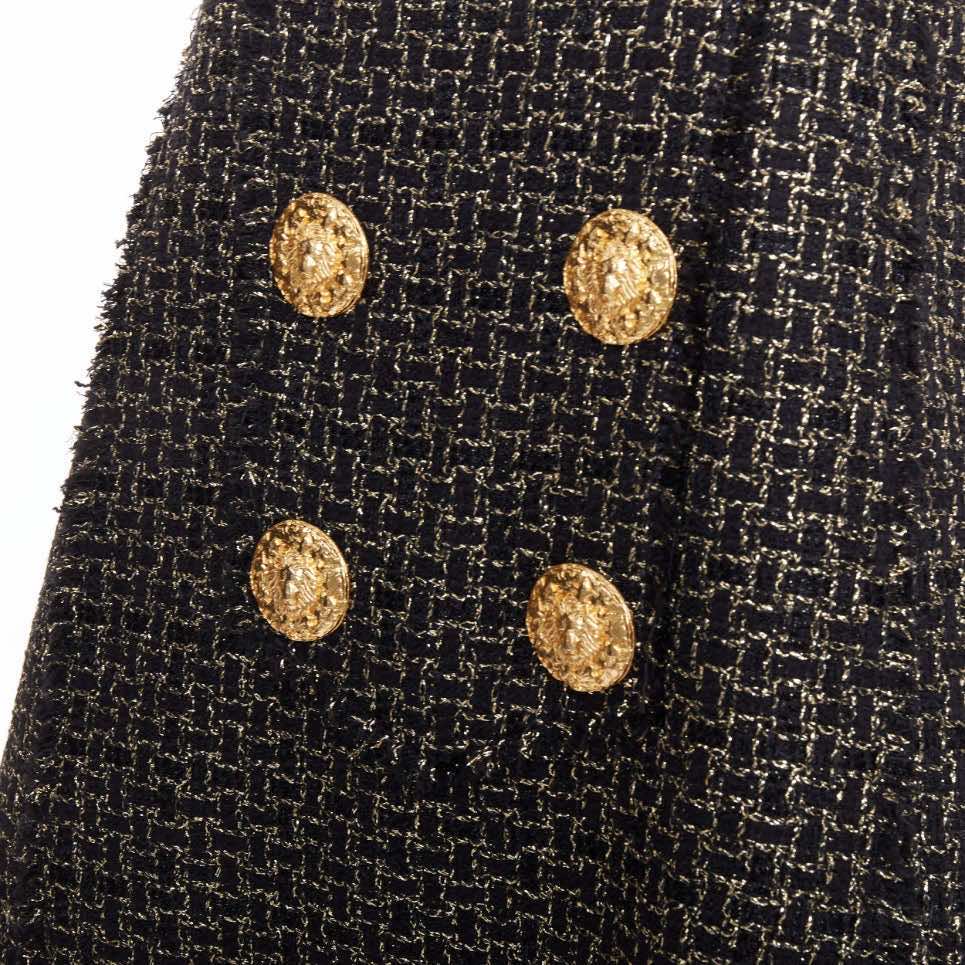 Balmain Metallic Tweed Dress - Detail 2