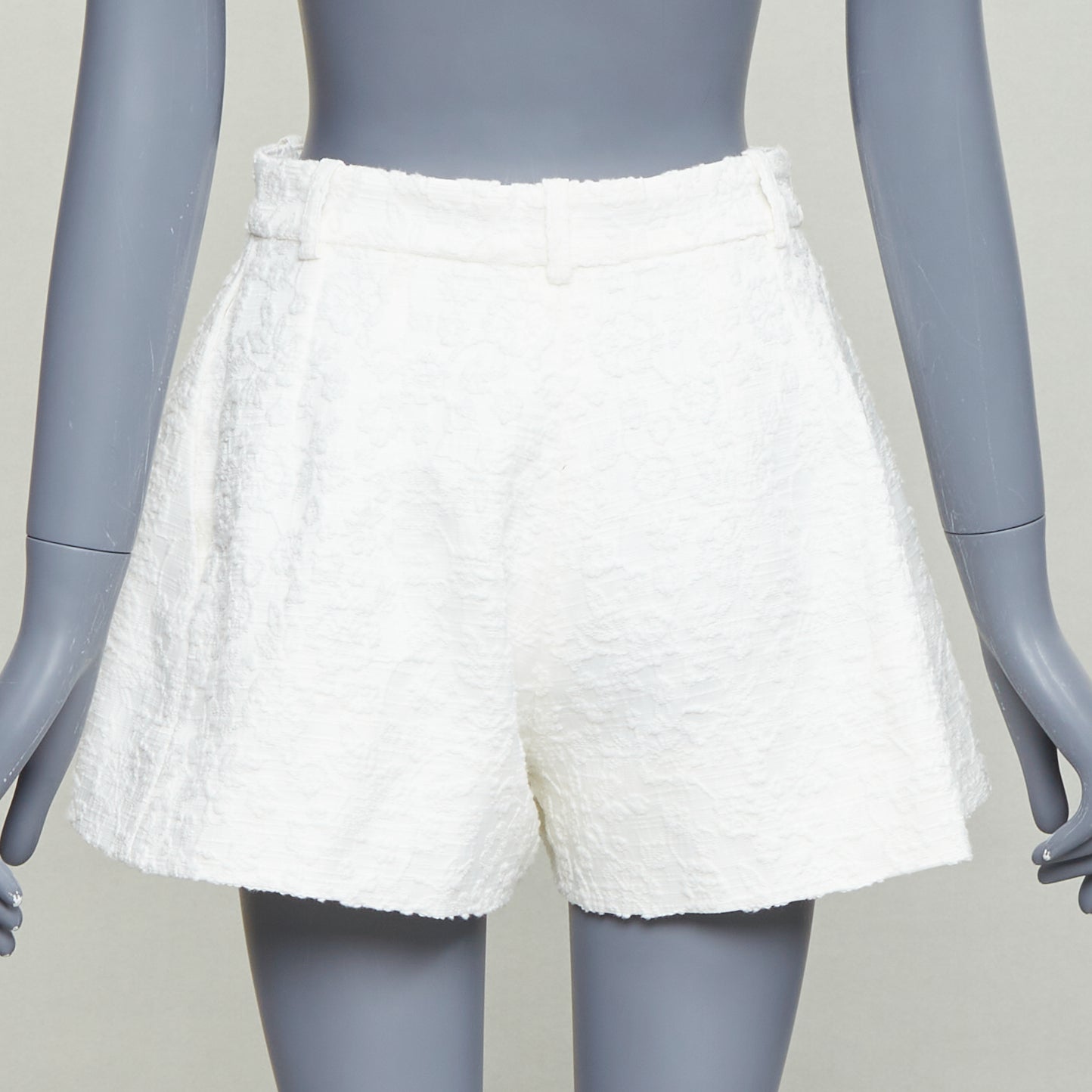 The Mannei Floral Flare Shorts - Side view