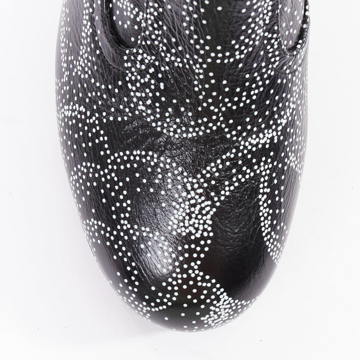 Chanel Monogram Bronze Rain Boots - Detail 1