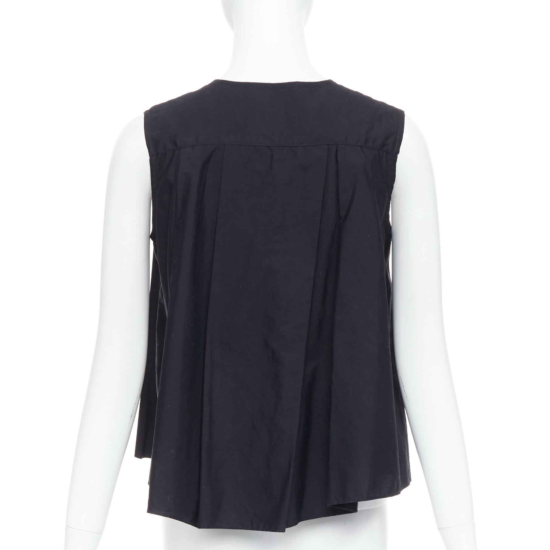 Noir Kei Ninomiya Button Tank Top - Side view