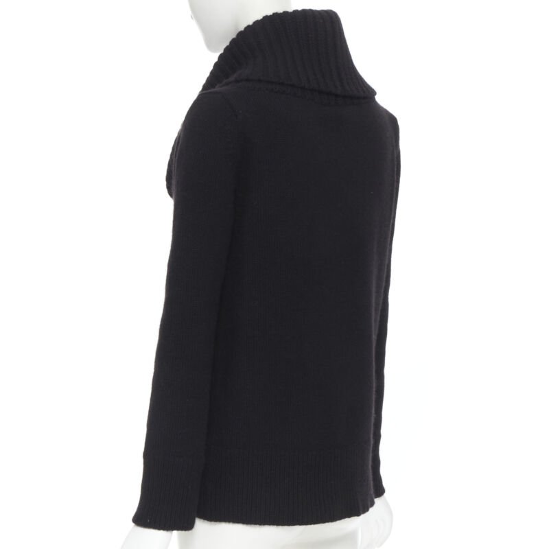 Alexander Mcqueen Ribbed Turtleneck Sweater - Detail 1