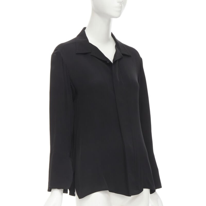 Yohji Yamamoto Silk Crepe Shirt - Image 6