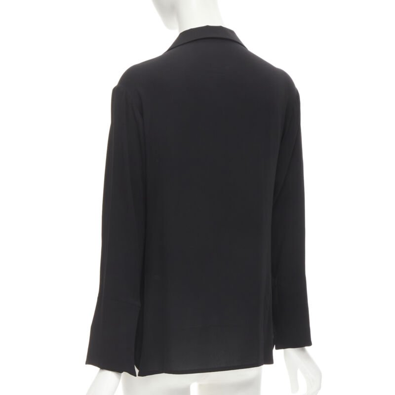 Yohji Yamamoto Silk Crepe Shirt - Detail 1