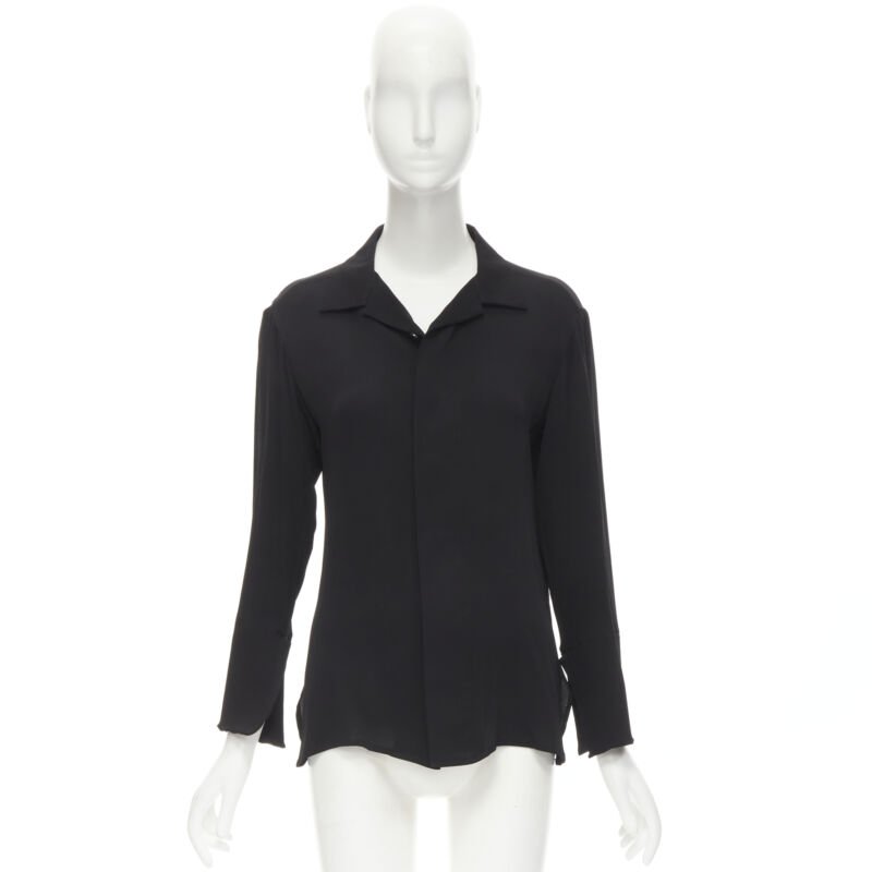 Yohji Yamamoto Silk Crepe Shirt - Image 11