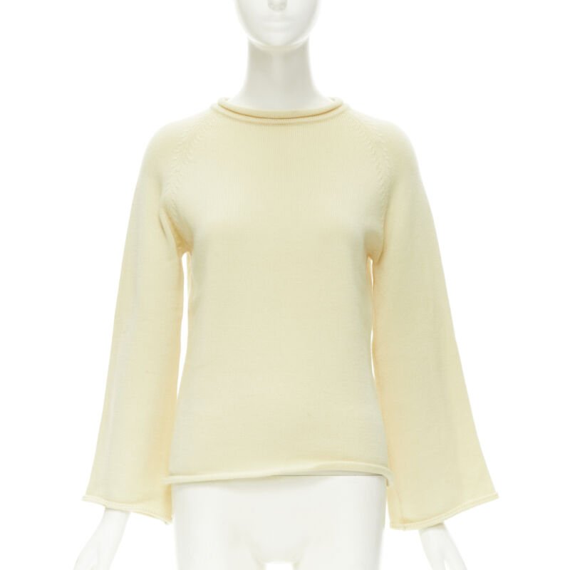 Yohji Yamamoto Rolled Edge Sweater