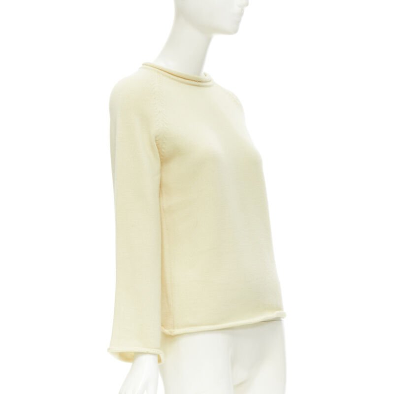 Yohji Yamamoto Rolled Edge Sweater - Image 6