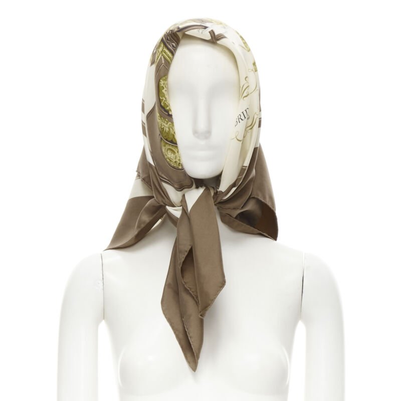 Hermès Brides Print Scarf