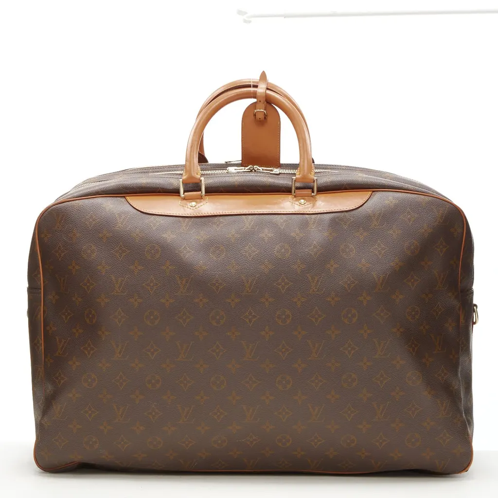 Louis Vuitton Monogram Garment Bag Brown Canvas Fair - Back View