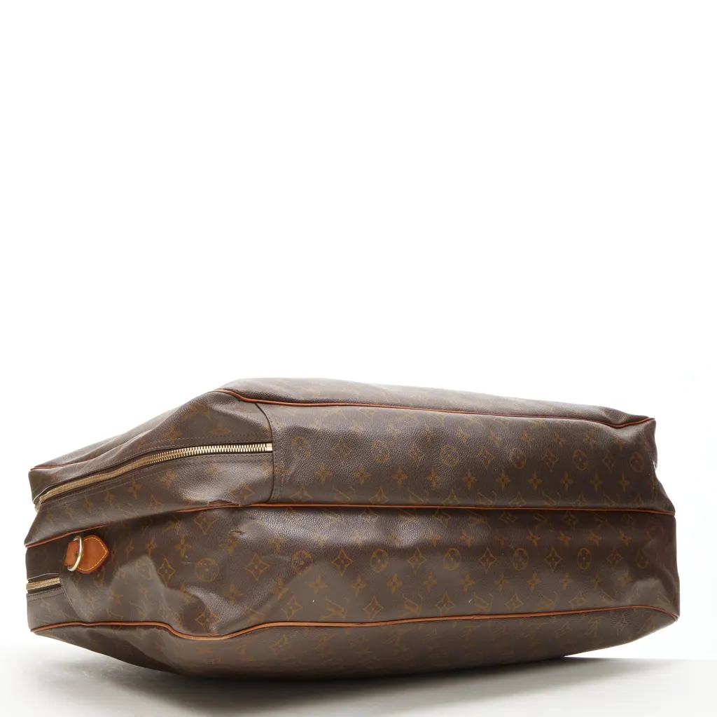 Louis Vuitton Monogram Garment Bag Brown Canvas Fair - Model View