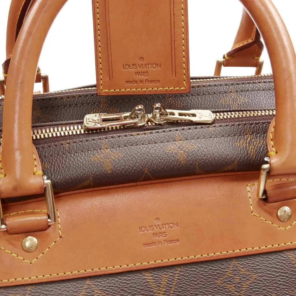 Louis Vuitton Monogram Garment Bag Brown Canvas Fair - Box View