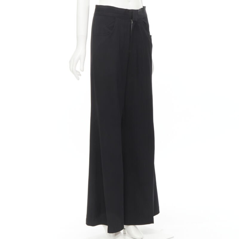 Yohji Yamamoto Wool Wide Pants - Image 6