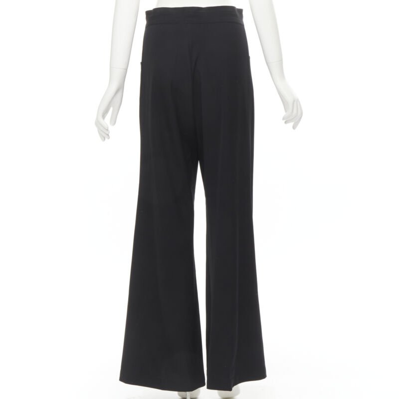Yohji Yamamoto Wool Wide Pants - Side view