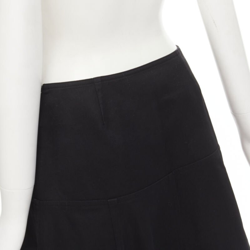 Yohji Yamamoto Flared Cotton Skirt - Detail 2