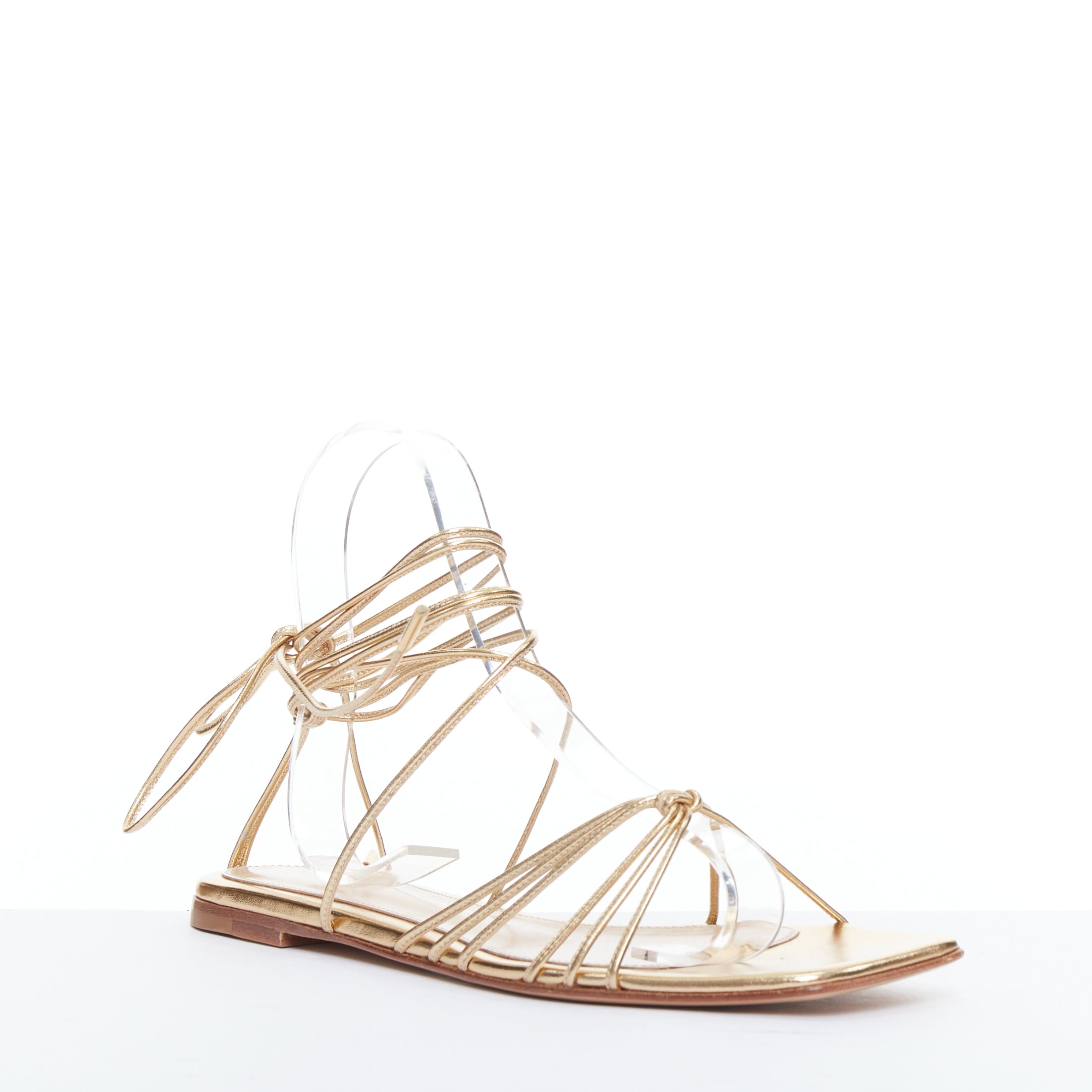 Gianvito Rossi Sylvie Gladiator Sandals - Back view