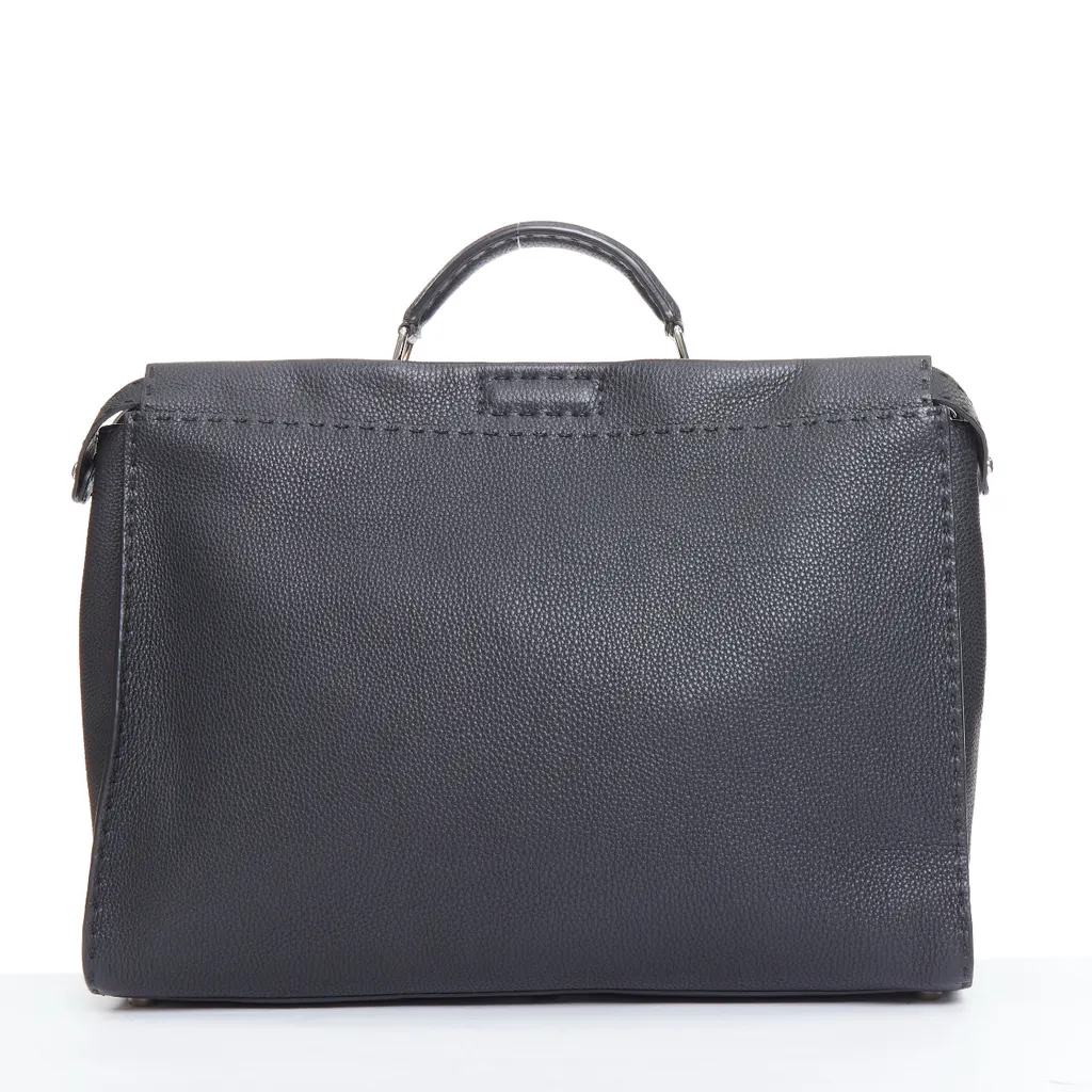 Fendi Peekaboo Black Leather Good - Box View