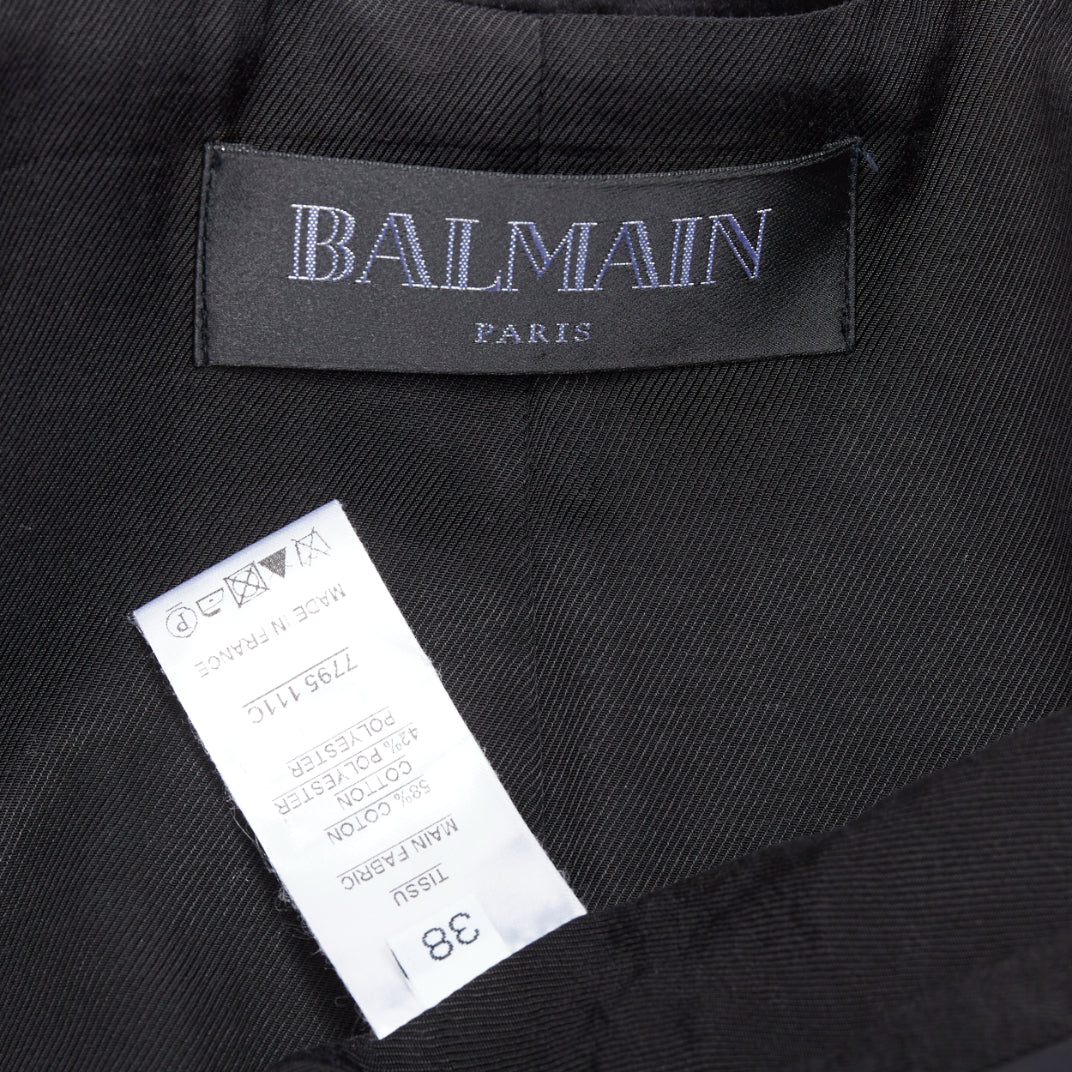 Balmain Striped Power Blazer - Image 10