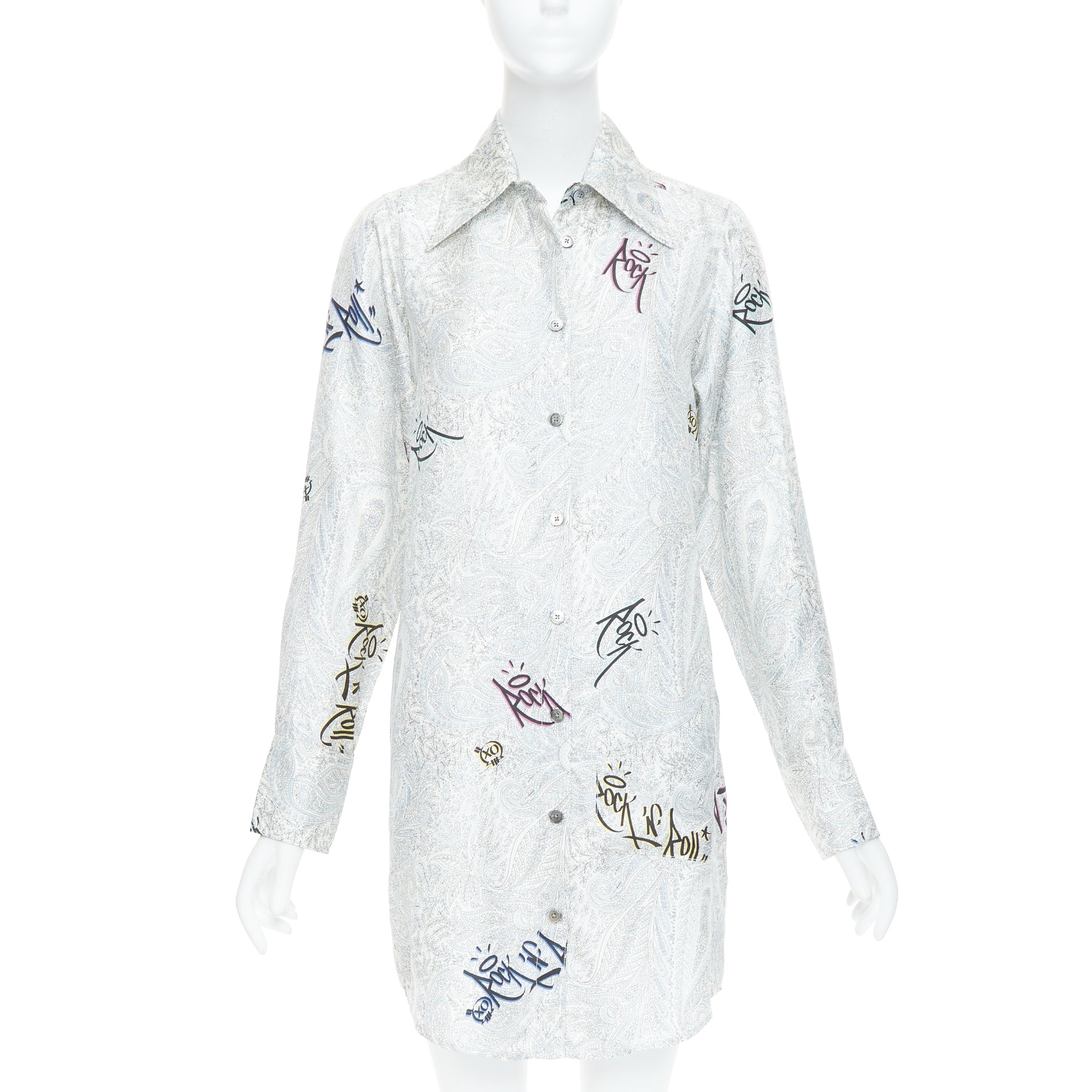 Zadig & Voltaire Paisley Shirt Dress