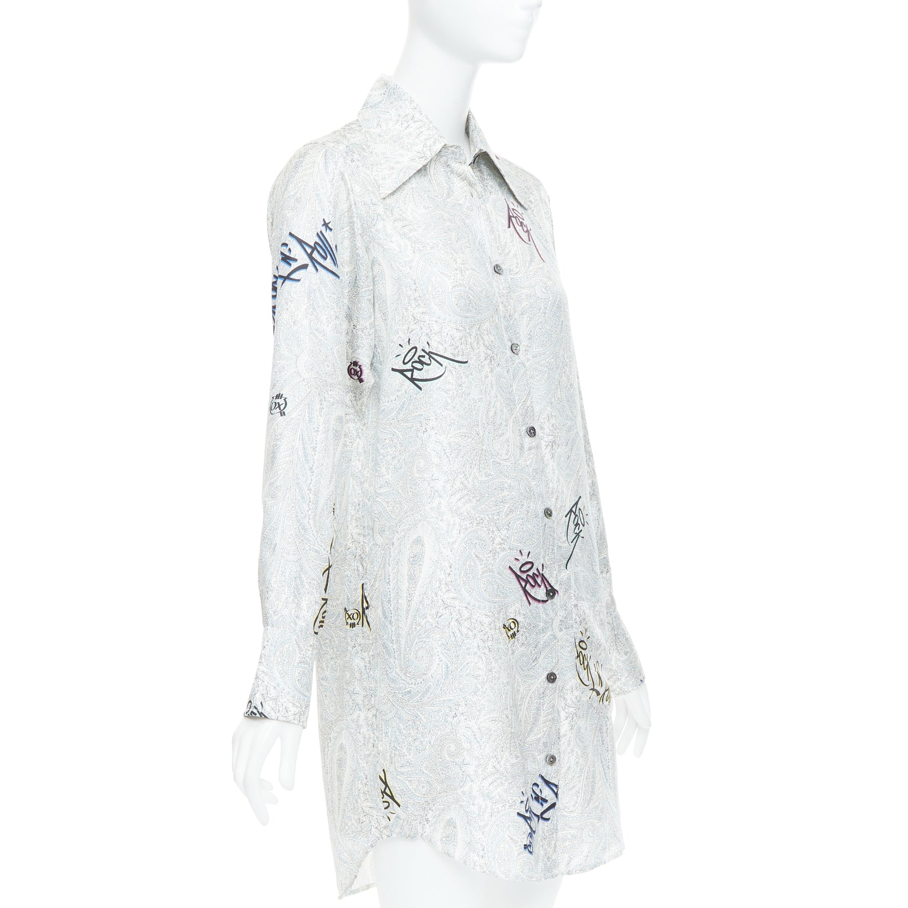 Zadig & Voltaire Paisley Shirt Dress - Image 6