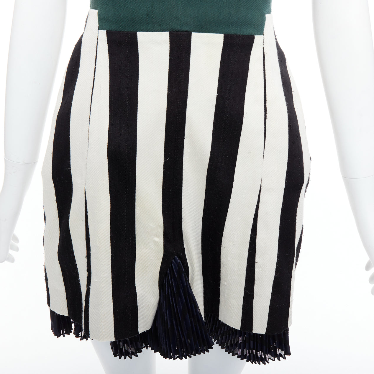Toga Archives Striped Strapless Dress - Back view
