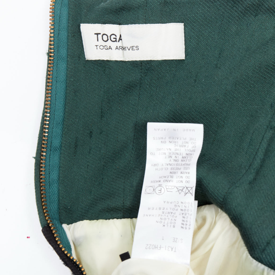 Toga Archives Striped Strapless Dress - Image 10