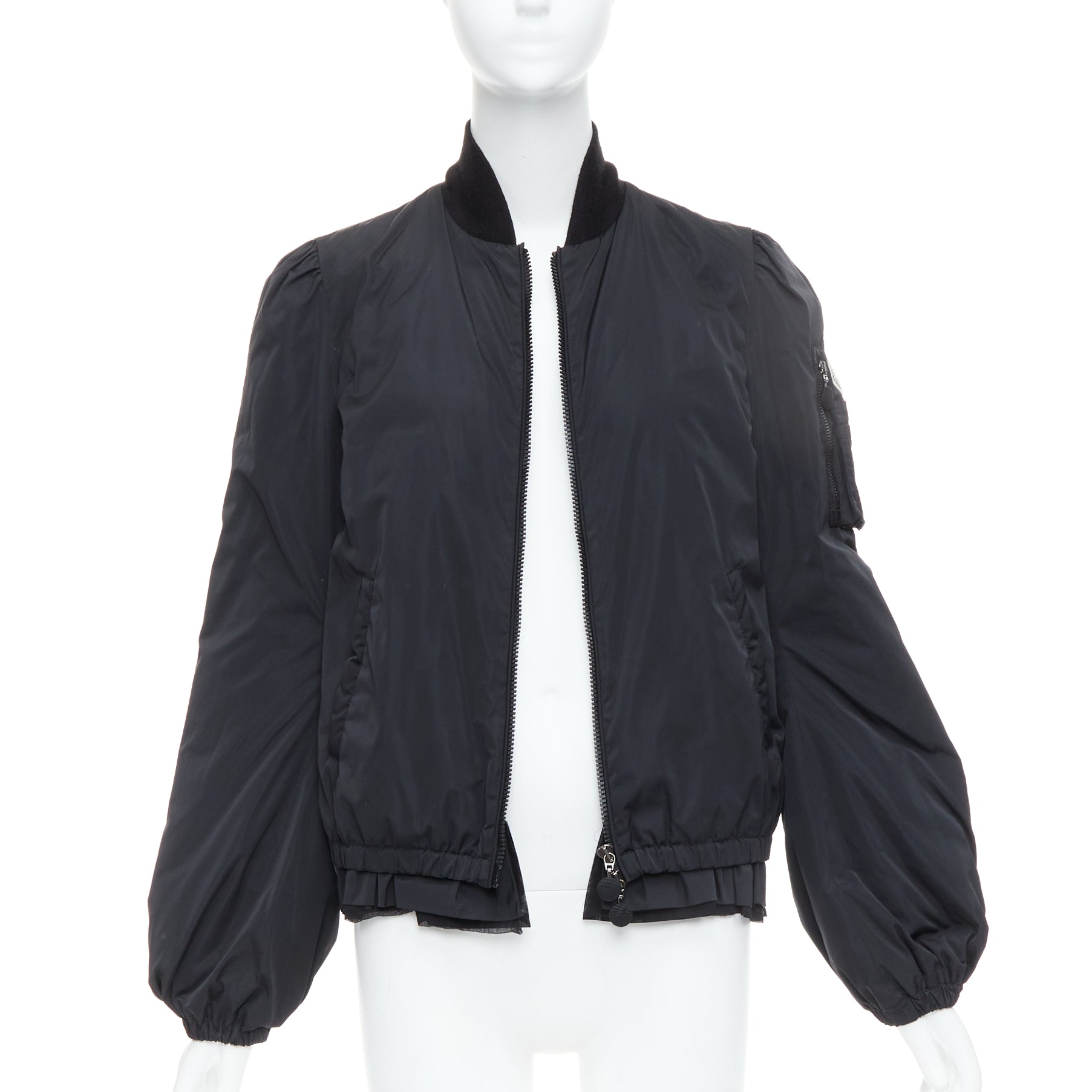 Moncler Nylon puffer bomber