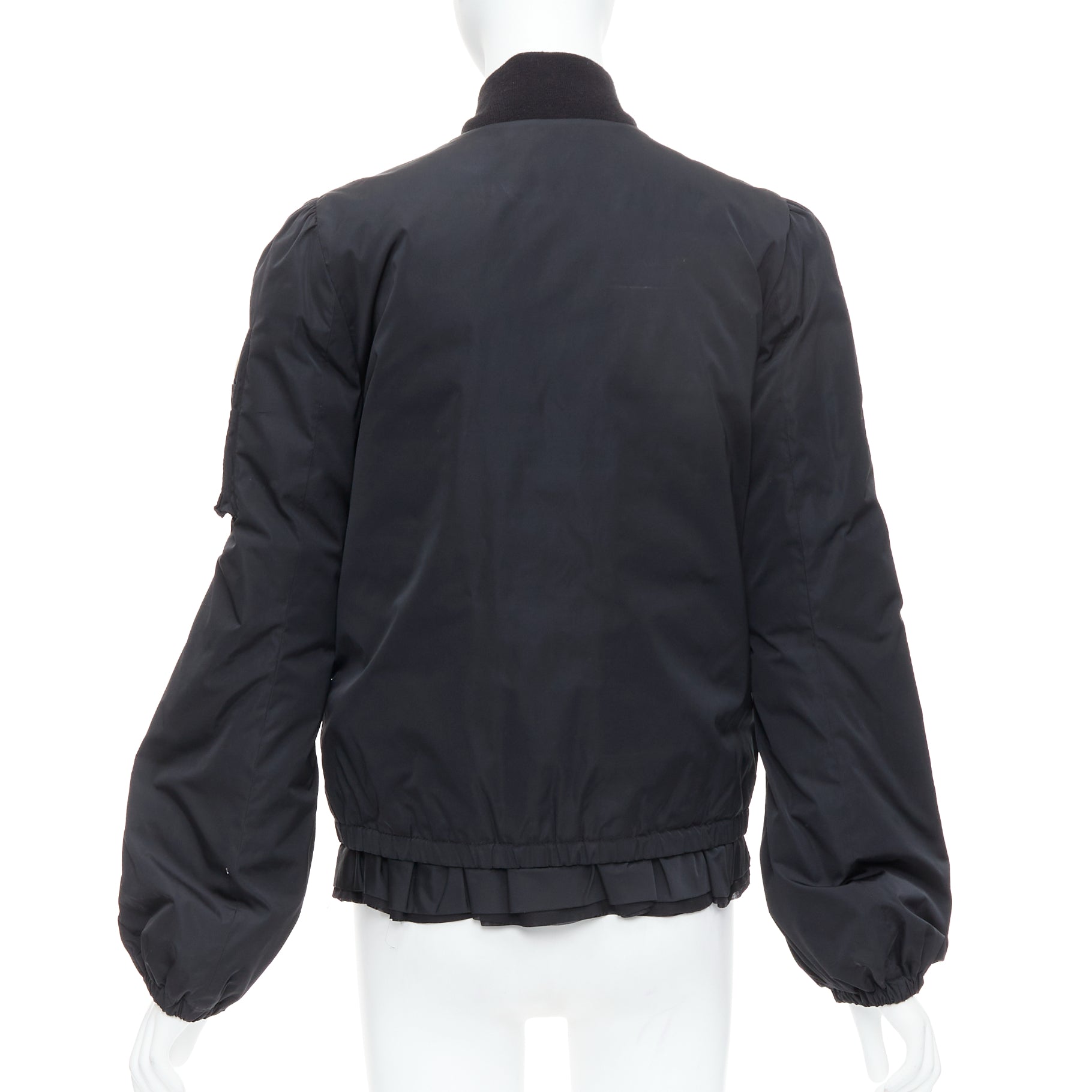 Moncler Nylon puffer bomber - Detail 1