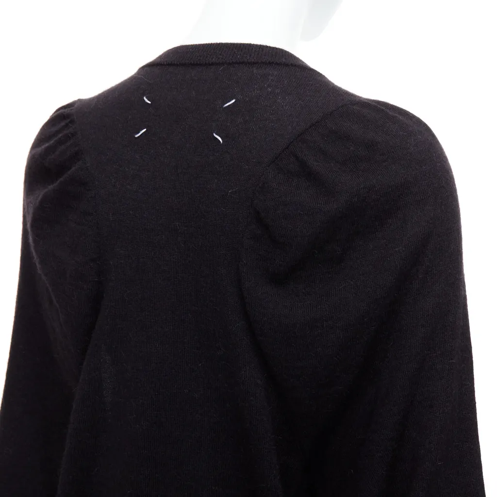 Maison Martin Margiela Oversized Alpaca Sweater Grey Polyester Never worn - Back View