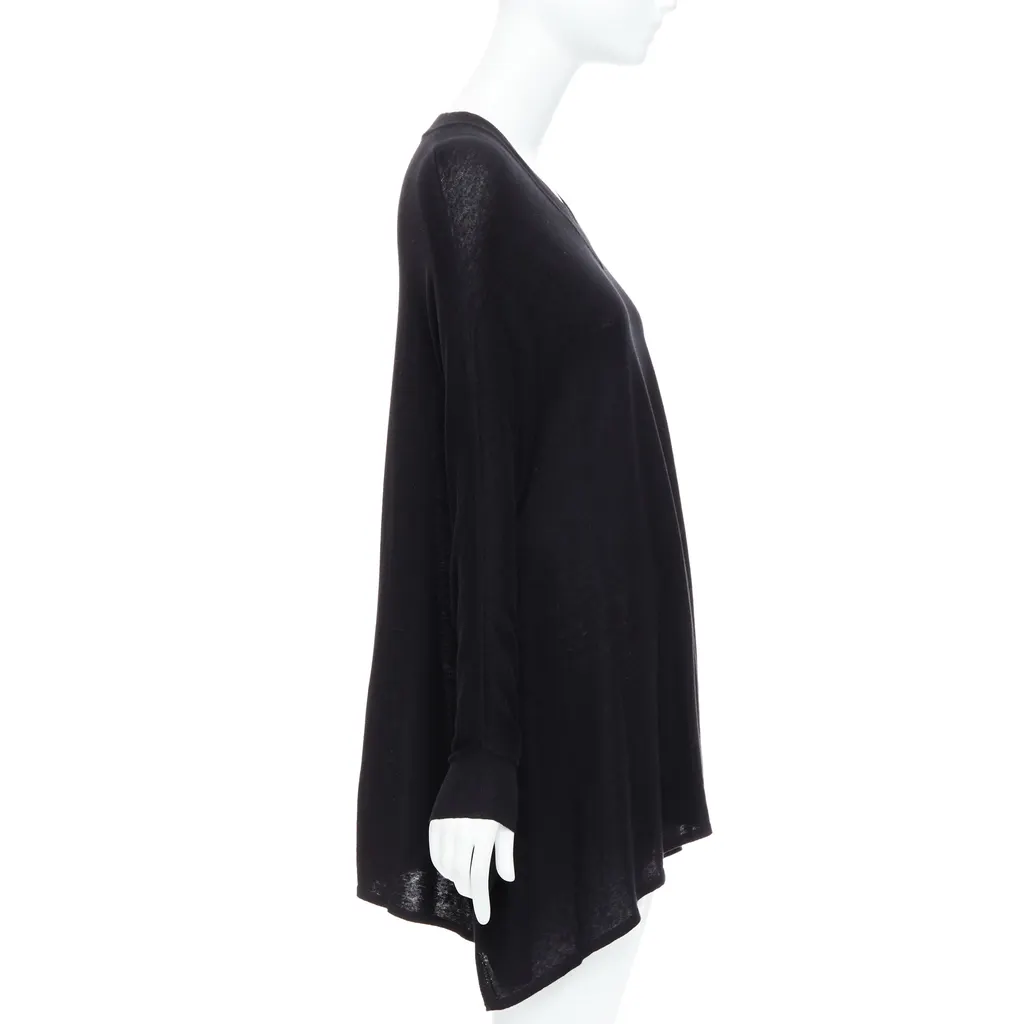 Maison Martin Margiela Batwing Pullover Sweater Grey Silk Never worn - Model View