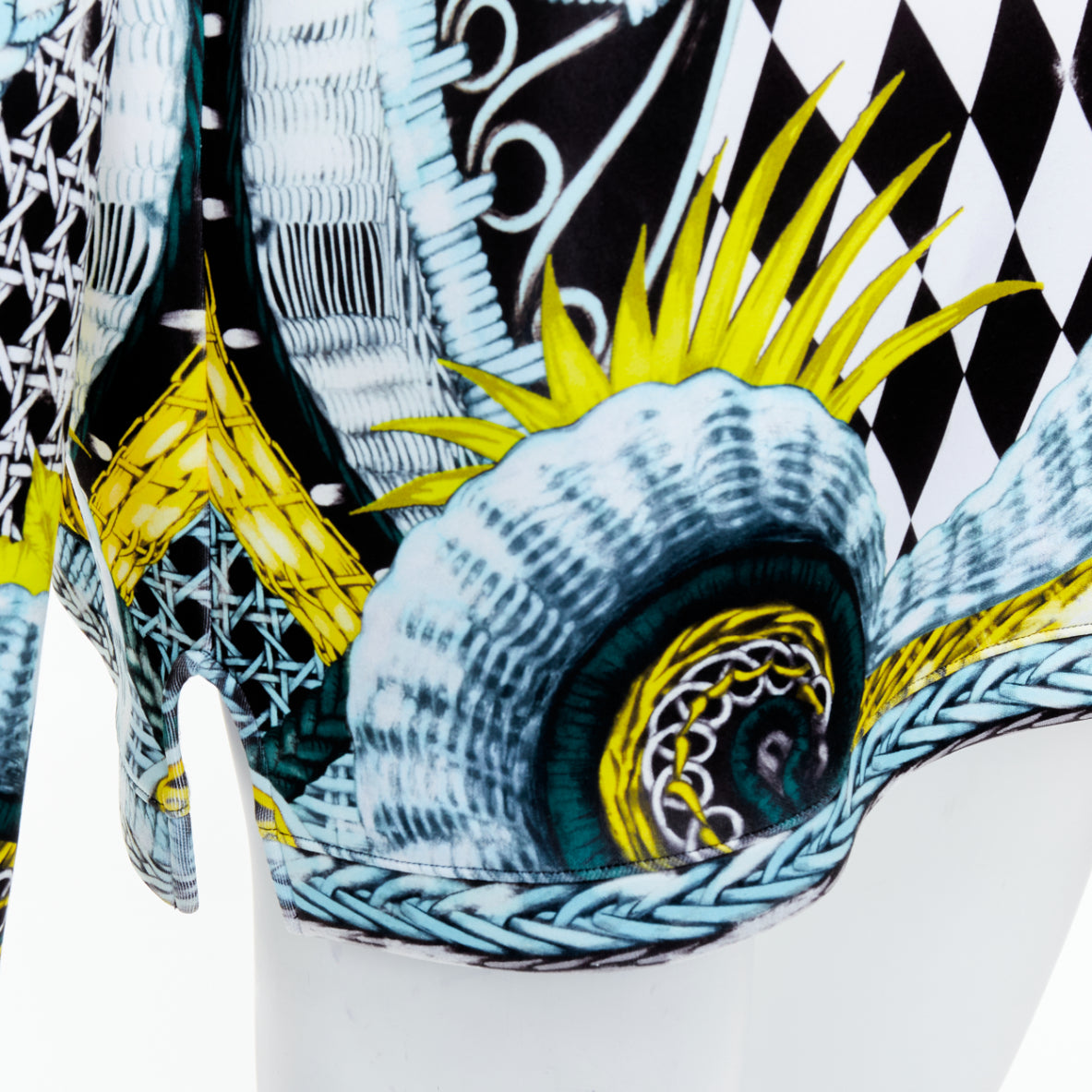 Balmain Checkerboard Pullover - Back view