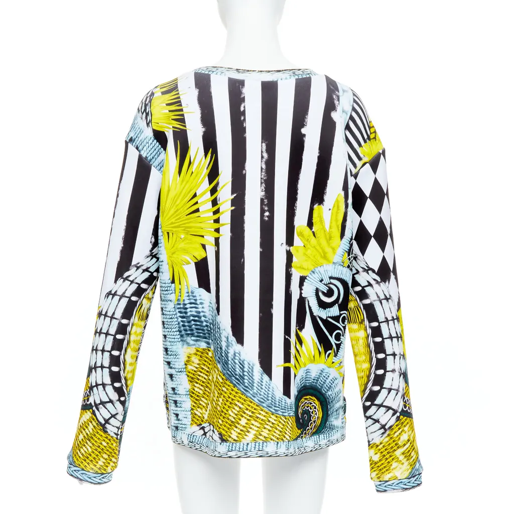 Balmain Checkerboard Pullover MultiColor Polyester Very good - Box View