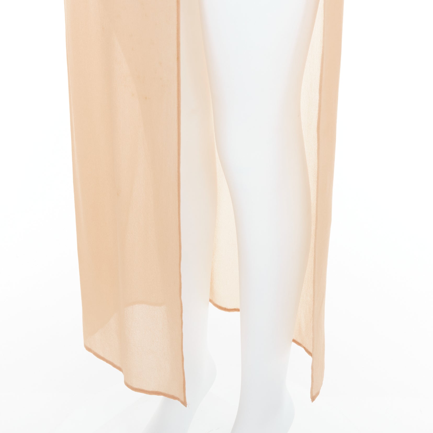 Maison Martin Margiela Sheer Asymmetric Skirt - Detail 2