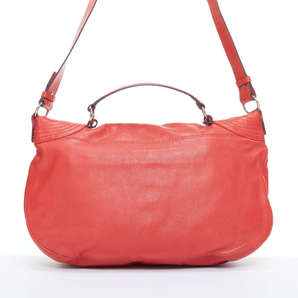 Alexander Mcqueen Faithful Red Leather Very good - Box View