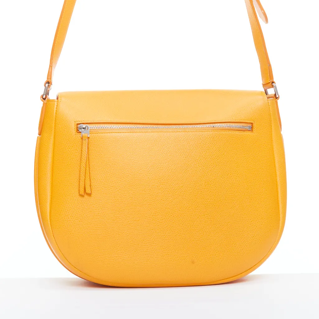 Celine Trotteur Messenger Yellow Leather Good - Box View