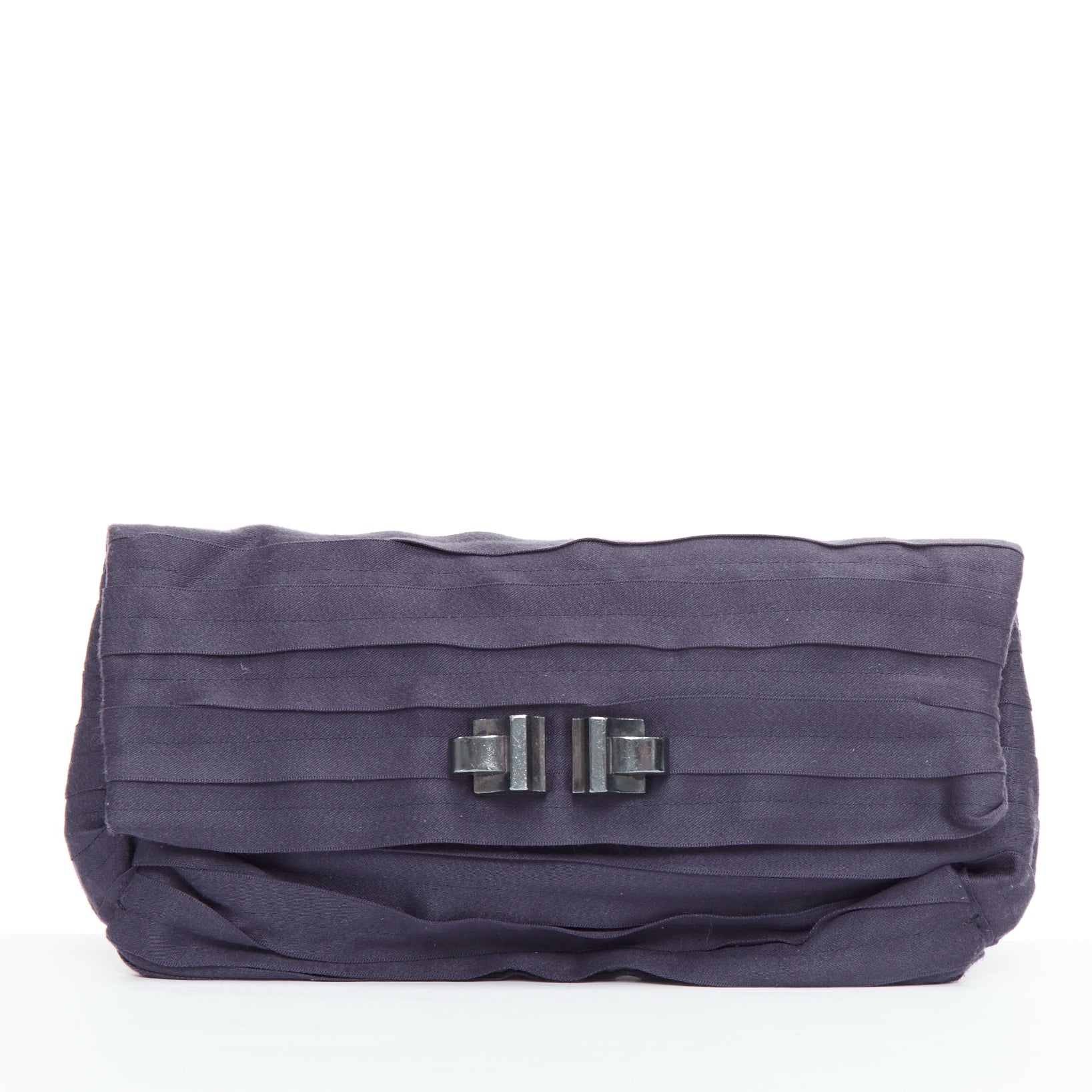 Lanvin Geometric Zip Clutch