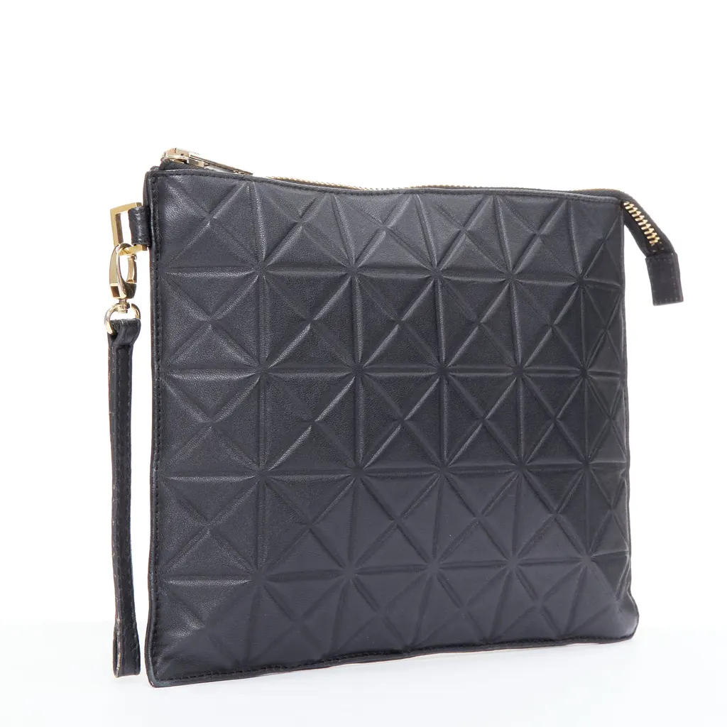 Gareth Pugh Flamenco Crossbody Bag Black Leather Good - Inside View