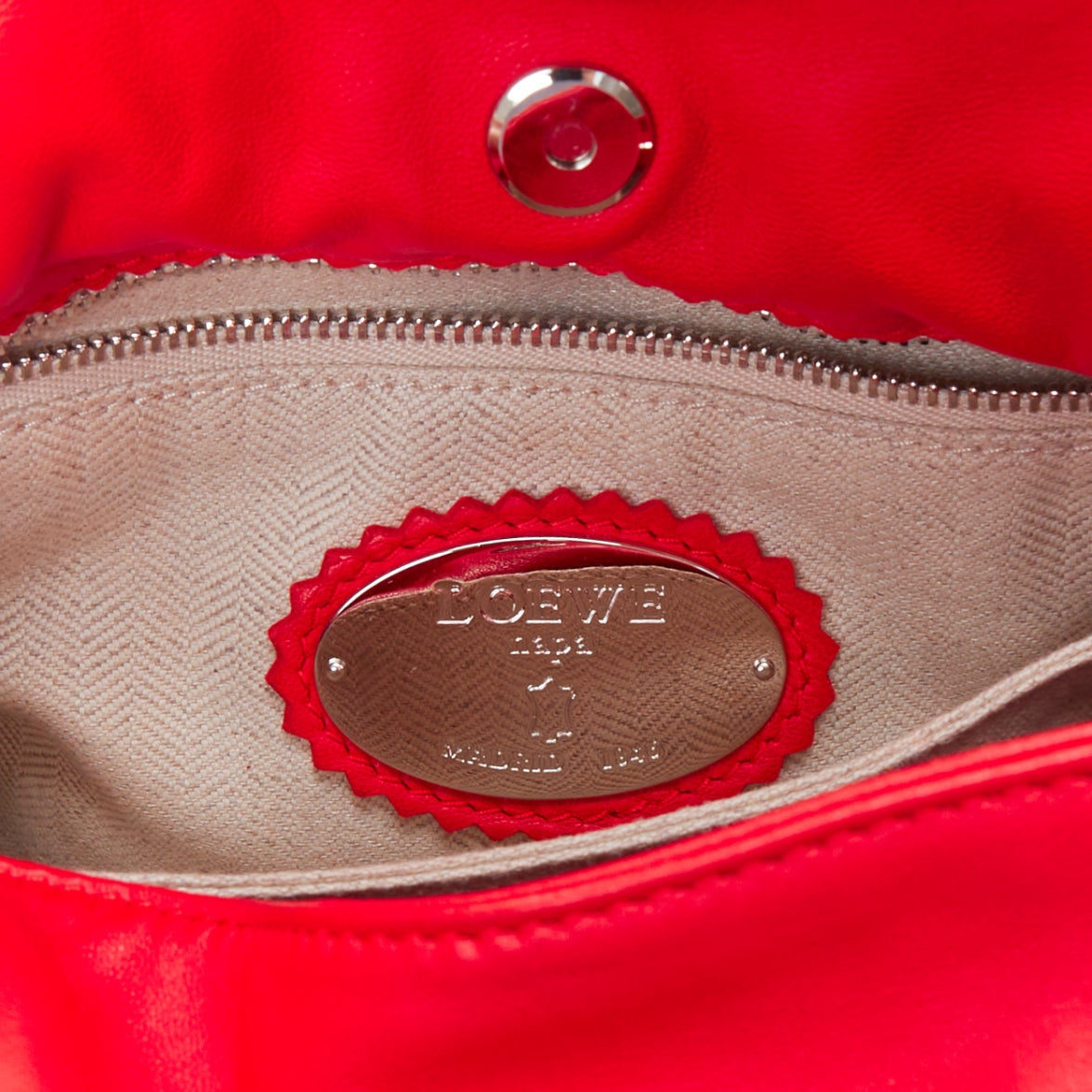 Loewe Aztec Foldover Bag - Image 12