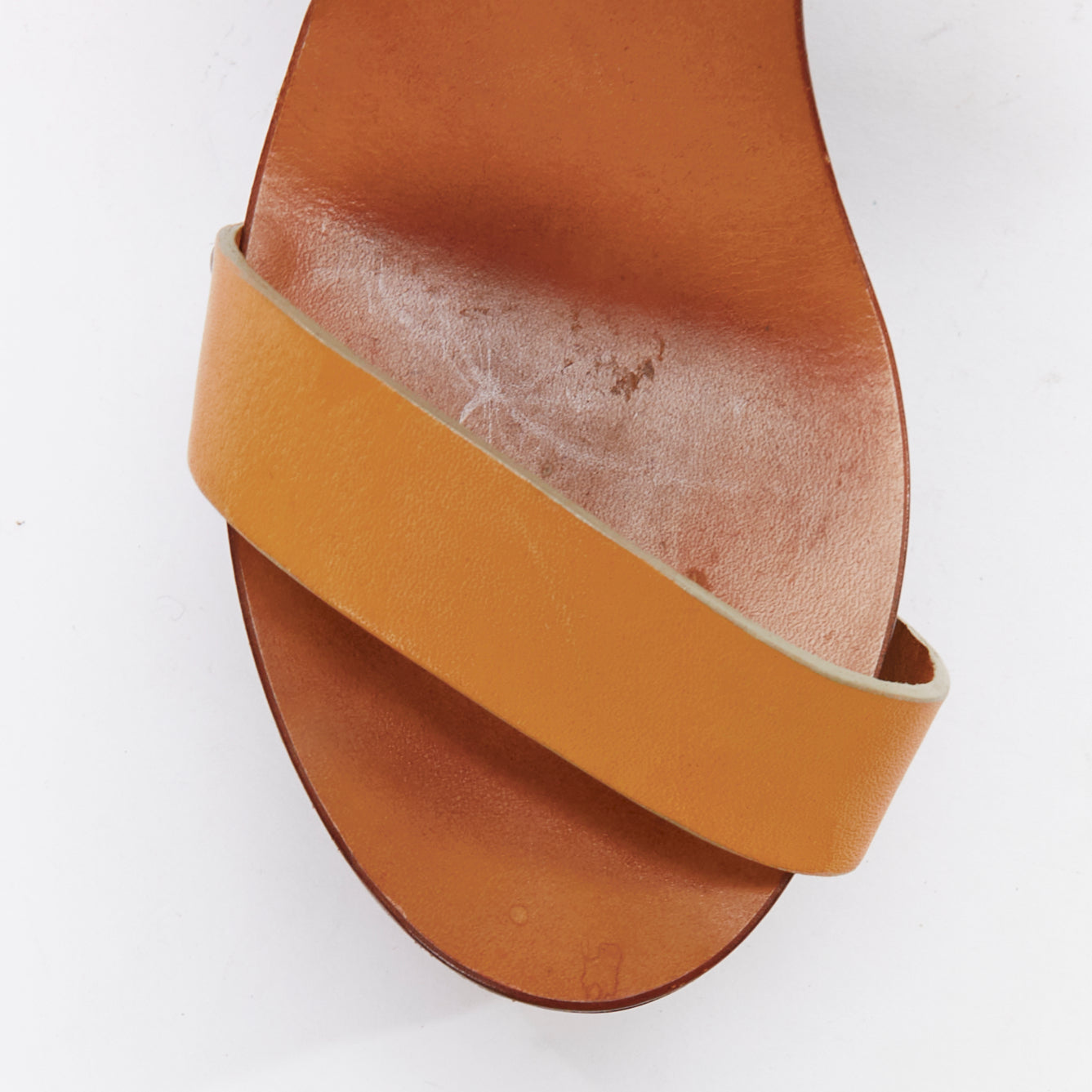 Chloe Tan Strappy Wedges - Detail 1