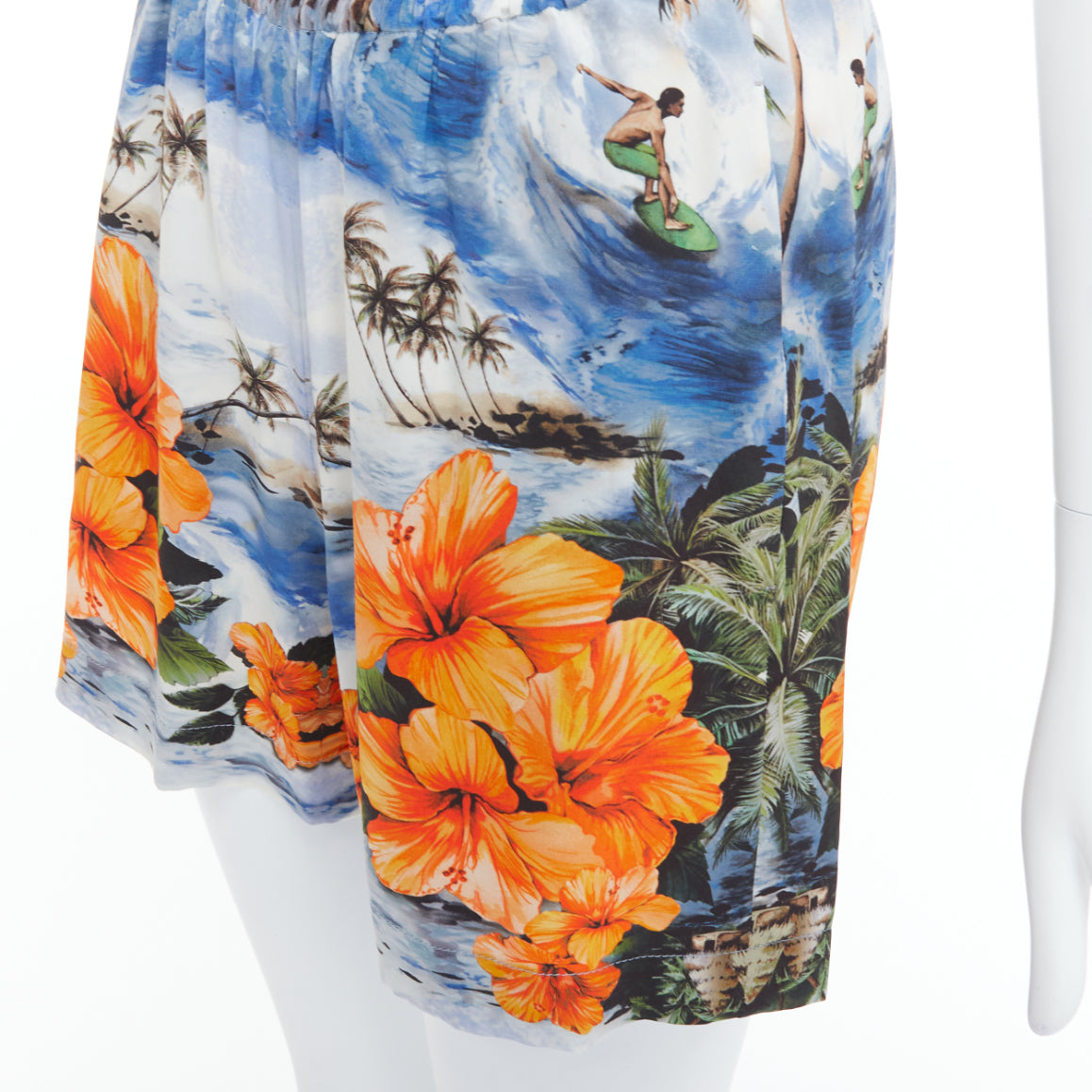 Stella Mccartney Hawaiian shorts - Back view