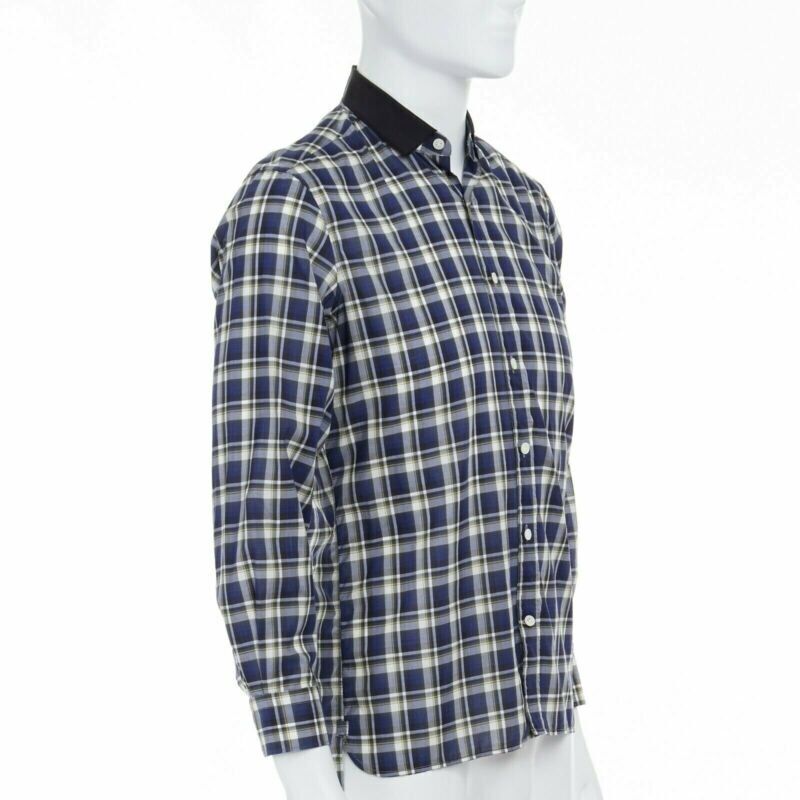 Lanvin Checked Collar Shirt - 4