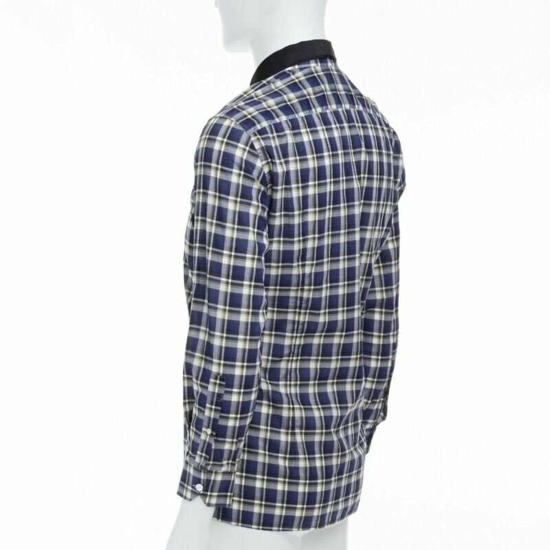 Lanvin Checked Collar Shirt - Detail 1