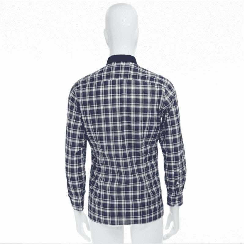 Lanvin Checked Collar Shirt - Detail 2