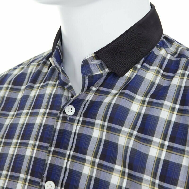 Lanvin Checked Collar Shirt - Image 10