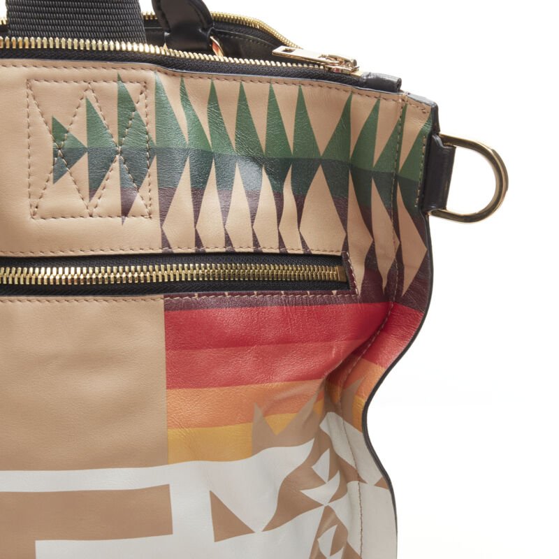 Sacai Gold Satchel Bag - Image 11