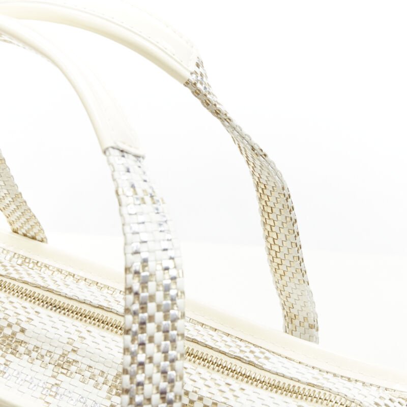 Louis Vuitton Metallic Shopper Tote - Image 10