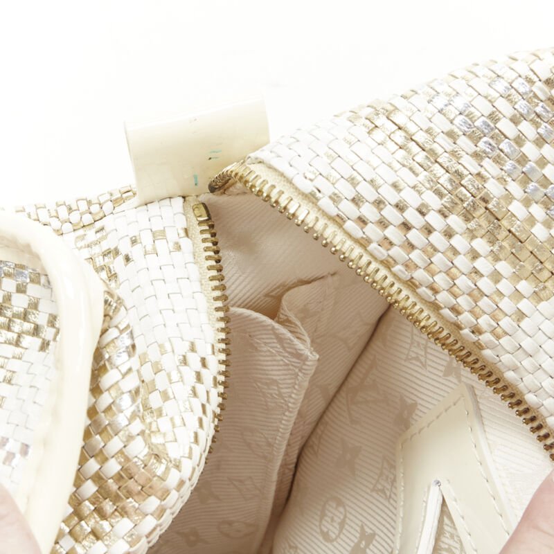 Louis Vuitton Metallic Shopper Tote - Image 12