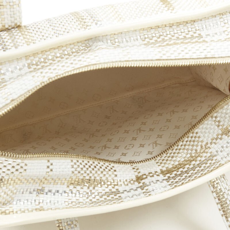 Louis Vuitton Metallic Shopper Tote - Image 13