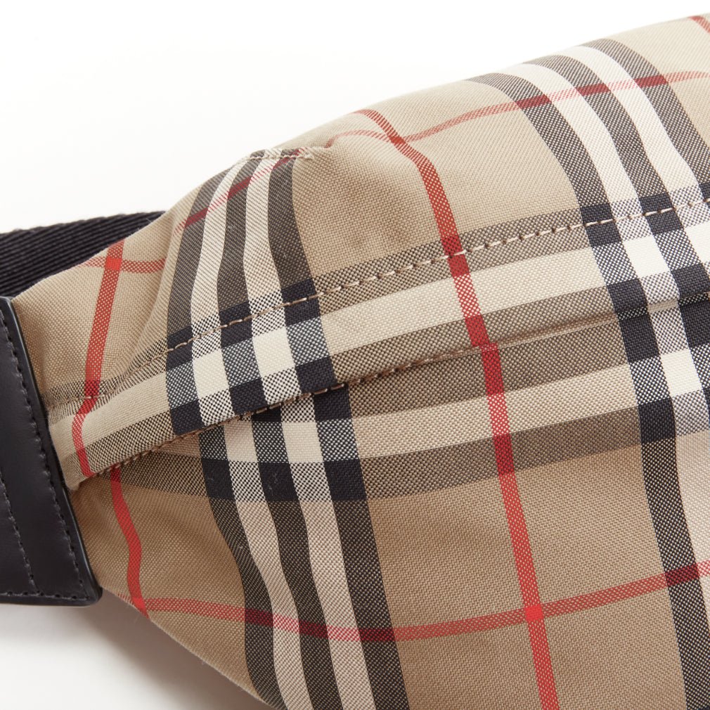 Burberry Checkered Bum Bag - Side view