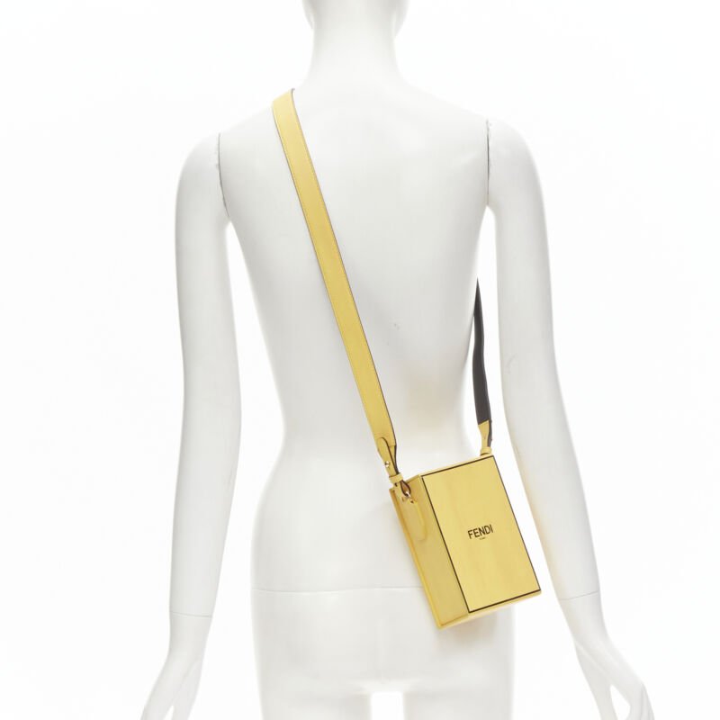 Fendi Vertical Box Bag - Back view