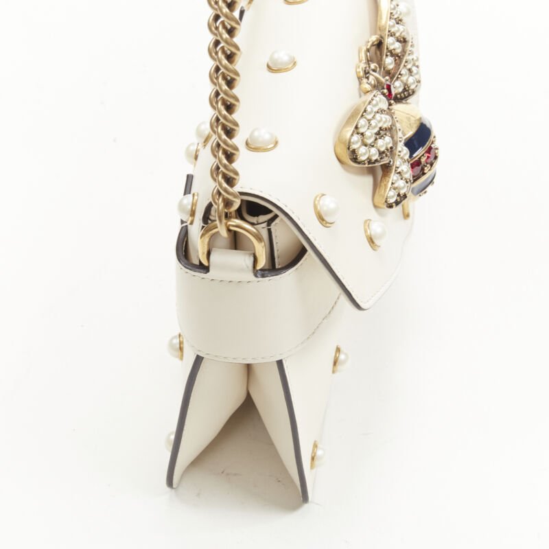 Gucci Bee Pearl Bag - Image 10