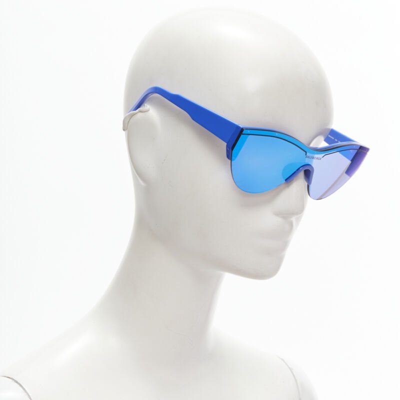 Balenciaga Reflective Temple Glasses - 3